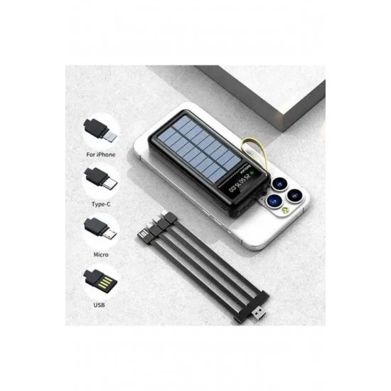 KP-97 Solar Power Bank 10000mAh με 2 θύρες USB-A Μαύρη KP-97 Solar Power Bank 10000mAh με 2 θύρες USB-A Μαύρη