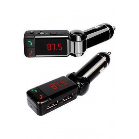 Πομπός FM Αυτοκίνητο με Bluetooth / MicroSD / USB