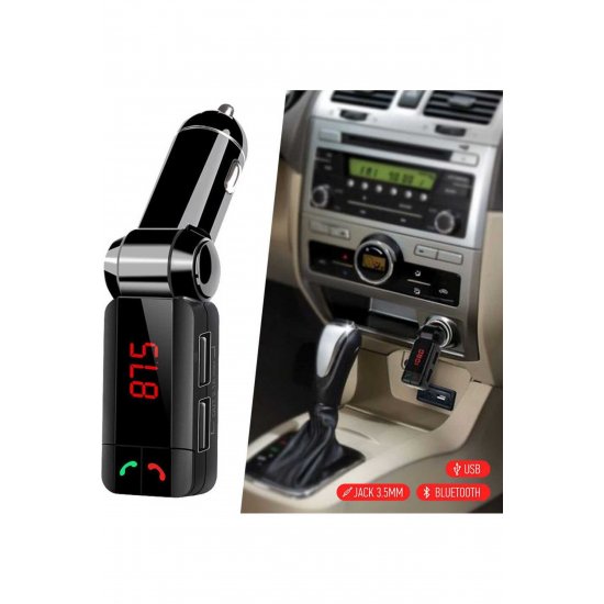 Πομπός FM Αυτοκίνητο με Bluetooth / MicroSD / USB
