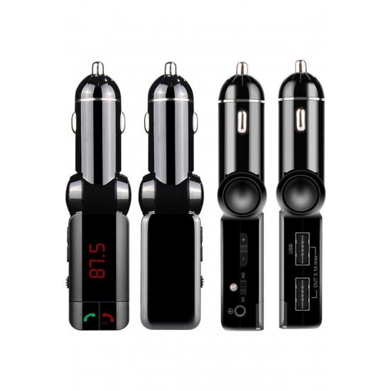 Πομπός FM Αυτοκίνητο με Bluetooth / MicroSD / USB