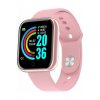 Smartwatch Y68 με μόνιτορ καρδιακού παλμού (ροζ)
