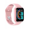 Smartwatch Y68 με μόνιτορ καρδιακού παλμού (ροζ)