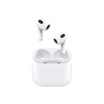 AirPods 3 (2022), Θήκη φόρτισης Lightning, Λευκό, Συμβατό με την Apple