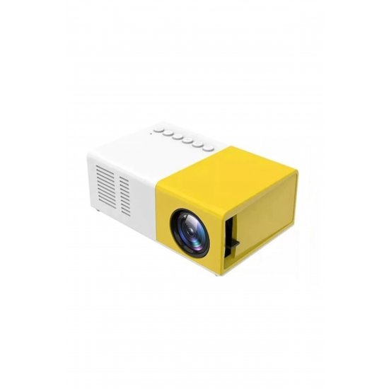 Mini προβολέας LED, φορητός Full HD, αντίθεση 800:1, ανάλυση 1920x1080, USB/SDcard/Aux, HDMI, AV, υποδοχή SD, home cinema