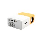 Φορητός προβολέας LED, 1080P, Λευκό/Κίτρινο