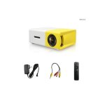 Έξυπνος φορητός προβολέας LED, συμβατός με 1080P, συμβατός με HDMI, USB, κάρτα TF, AV και τηλεχειριστήριο