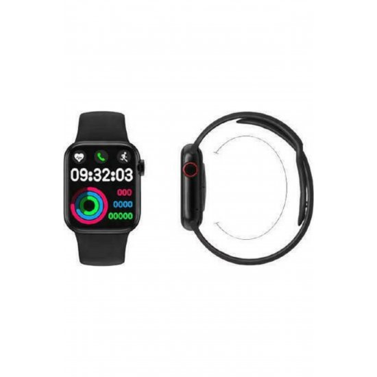 HW12 Smartwatch 40mm (Μαύρο)