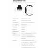 HW12 Smartwatch 40mm (Μαύρο)