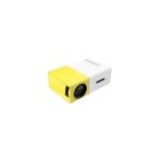 Μίνι φορητός προβολέας USB stick Αναγνώστης καρτών microSD κίτρινο