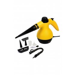 Professional Steam Cleaner 1000W, Δεξαμενή 250 ml, Καθαρισμός με ατμό χωρίς απορρυπαντικό, Κίτρινο/Μαύρο