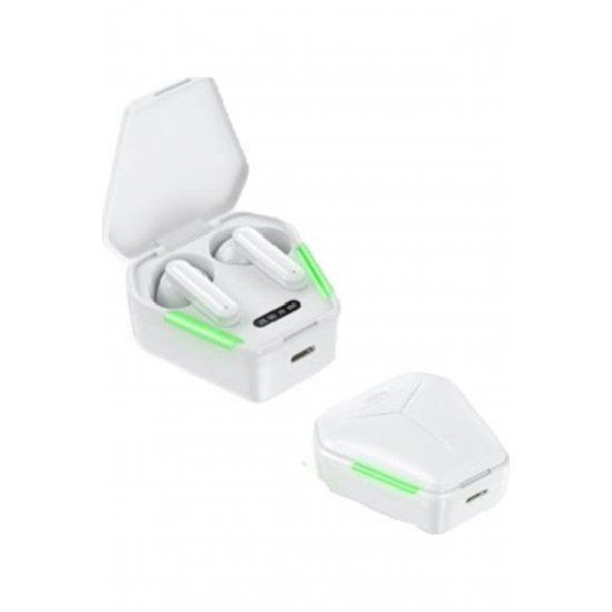 Ακουστικά ανοιχτής ακρόασης Bluetooth TWS-30 με λευκή θήκη φόρτισης