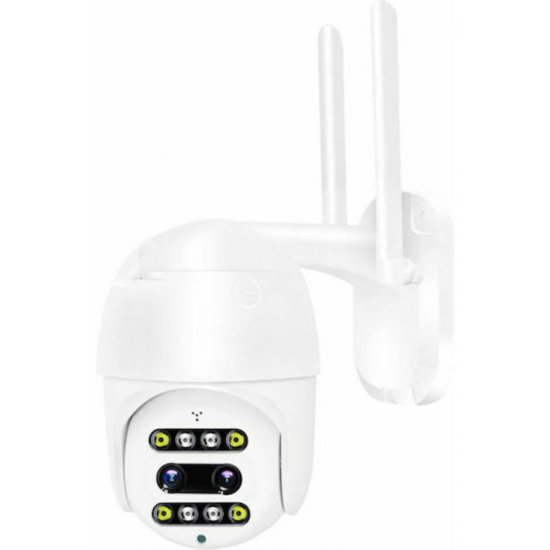 Q-S2000X IP κάμερα παρακολούθησης Wi-Fi 4K Αδιάβροχη με αμφίδρομη επικοινωνία