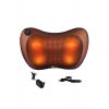 Neck Pro 20W Massager, Αυχενικό ή οσφυϊκό μαξιλάρι, Θέρμανση, βύσμα και αντάπτορας αυτοκινήτου, καφέ