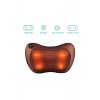 Neck Pro 20W Massager, Αυχενικό ή οσφυϊκό μαξιλάρι, Θέρμανση, βύσμα και αντάπτορας αυτοκινήτου, καφέ