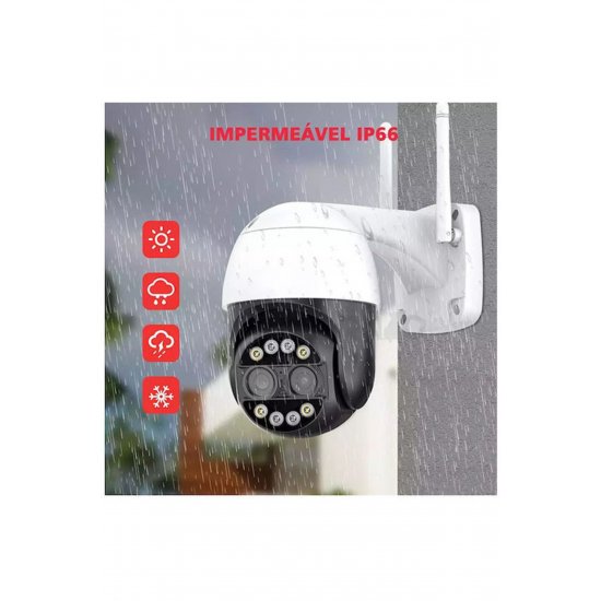 IP Κάμερα επιτήρησης Wi-Fi Full HD 1080p Αδιάβροχη με μικρόφωνο