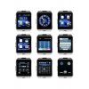 DZ09 Smartwatch 43mm με SIM (Λευκό)