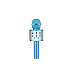 Μικρόφωνο Karaoke, Bluetooth, Ηχητικά εφέ, LED, Μπλε