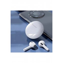 Ασύρματα ακουστικά Pro6 Bluetooth 5.0, Touch, IPX7, Λευκό
