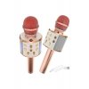 Μικρόφωνο Karaoke, Bluetooth, Ηχητικά εφέ, LED, Rose