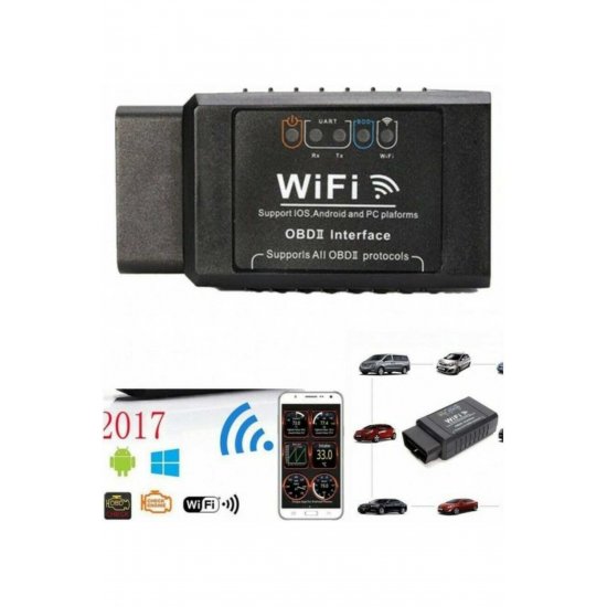 Wireless Car Fault Diagnostic OBDII με WIFI για Android και IOS Wireless Car Fault Diagnostic OBDII με WIFI για Android και IOS