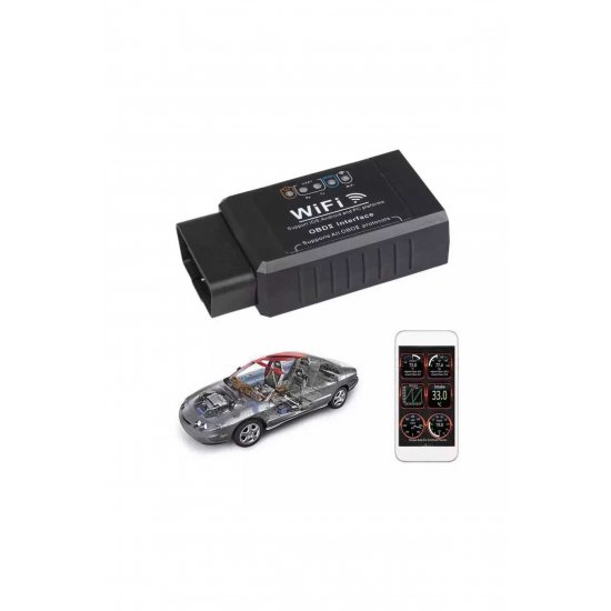 Wireless Car Fault Diagnostic OBDII με WIFI για Android και IOS Wireless Car Fault Diagnostic OBDII με WIFI για Android και IOS