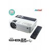 Λάμπα LED Q-A17 Mini Projector DLP (DMD) με ενσωματωμένα ηχεία Λευκό