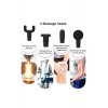 Intense Fascial Gun Massager, , Κατά της κυτταρίτιδας, τόνωση, χαλάρωση, 4 κεφαλές