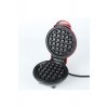 Mini Waffle Maker, Flippy, Πολυλειτουργική, Για το σπίτι και το ταξίδι, Compact 18x14,5x9,3 cm, Κόκκινο