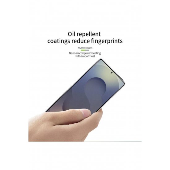 Φιλμ ClearView για Samsung Galaxy S26 Ultra, Πλήρης προστασία, Συμβατό με δακτυλικά αποτυπώματα, Μαύρες άκρες
