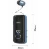 Ακουστικά Bluetooth Handsfree Q-EH580 Μαύρο Μπεζ