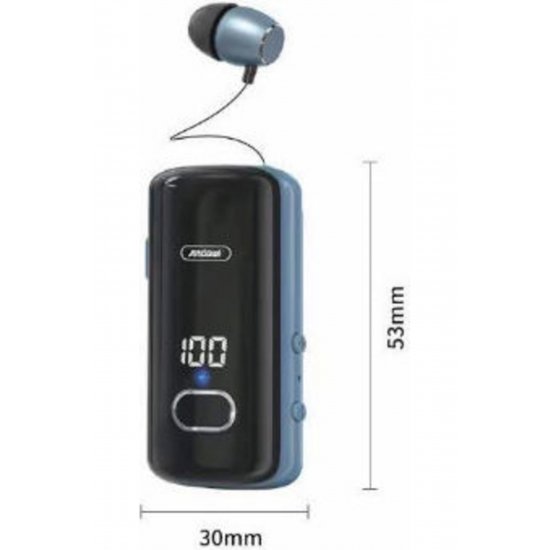 Ακουστικά Bluetooth Handsfree Q-EH580 Μαύρο Μπεζ