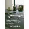 Ενσύρματα ακουστικά, BECVER®, ενσωματωμένο μικρόφωνο, USB Type-C, In-Ear με τηλεχειριστήριο για κλήσεις/ένταση, Λευκό