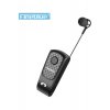F Plus In-ear Bluetooth Handsfree Ακουστικό Πέτο Μαύρο