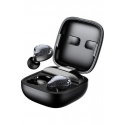 TWS-33 Earbud Bluetooth Handsfree Ακουστικά με Μαύρη θήκη φόρτισης