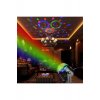 Ρυθμική λάμπα LED, με τηλεχειριστήριο, RGB, 3W, Ντίσκο μπάλα