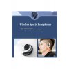 T69 Ακουστικά ανοιχτού αυτιού Bluetooth Handsfree με Μαύρη θήκη φόρτισης