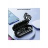 T69 Ακουστικά ανοιχτού αυτιού Bluetooth Handsfree με Μαύρη θήκη φόρτισης