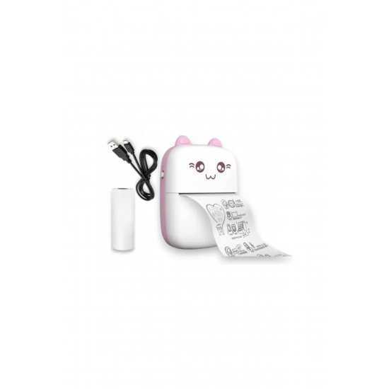 Lewer Bluetooth Mini Thermal Photo Printer – Στιγμιαίες φωτογραφίες και αναμνήσεις, φορητός, περιλαμβάνεται καλώδιο USB Lewer Bluetooth Mini Thermal Photo Printer – Στιγμιαίες φωτογραφίες και αναμνήσεις, φορητός, περιλαμβάνεται καλώδιο USB