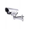 Fake Bullet Surveillance Camera Ασημί
