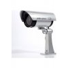 Fake Bullet Surveillance Camera Ασημί