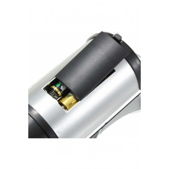 Fake Bullet Surveillance Camera Ασημί