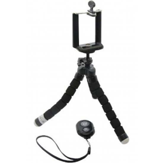 Κινητό τρίποδο με Bluetooth Black ST-04