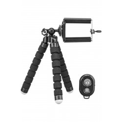 Κινητό τρίποδο με Bluetooth Black ST-04