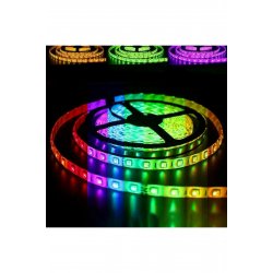 Αδιάβροχη λωρίδα LED 12V RGBW 5m SMD3014 Τύπος με Τροφοδοτικό & Τηλεχειριστήριο