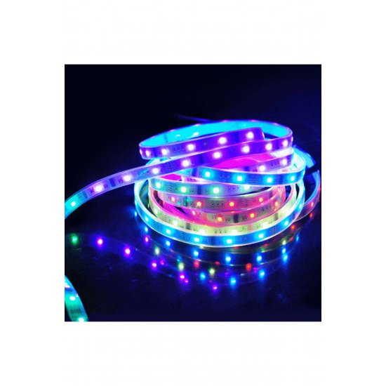 Αδιάβροχη λωρίδα LED 12V RGBW 5m SMD3014 Τύπος με Τροφοδοτικό & Τηλεχειριστήριο