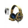 G305 Over Ear Gaming Headset με Σύνδεση 2x3,5mm / USB Brown
