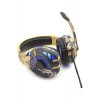 G305 Over Ear Gaming Headset με Σύνδεση 2x3,5mm / USB Brown