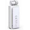 F2 Pro In-ear Bluetooth Handsfree Ακουστικό Πέτο Λευκό