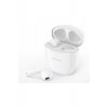 EZRA TWS20 Earbud Bluetooth Handsfree Ακουστικά με θήκη φόρτισης Λευκή