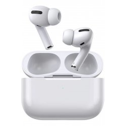 Ακουστικά Bluetooth Handsfree Pro 2 in-ear με λευκή θήκη φόρτισης